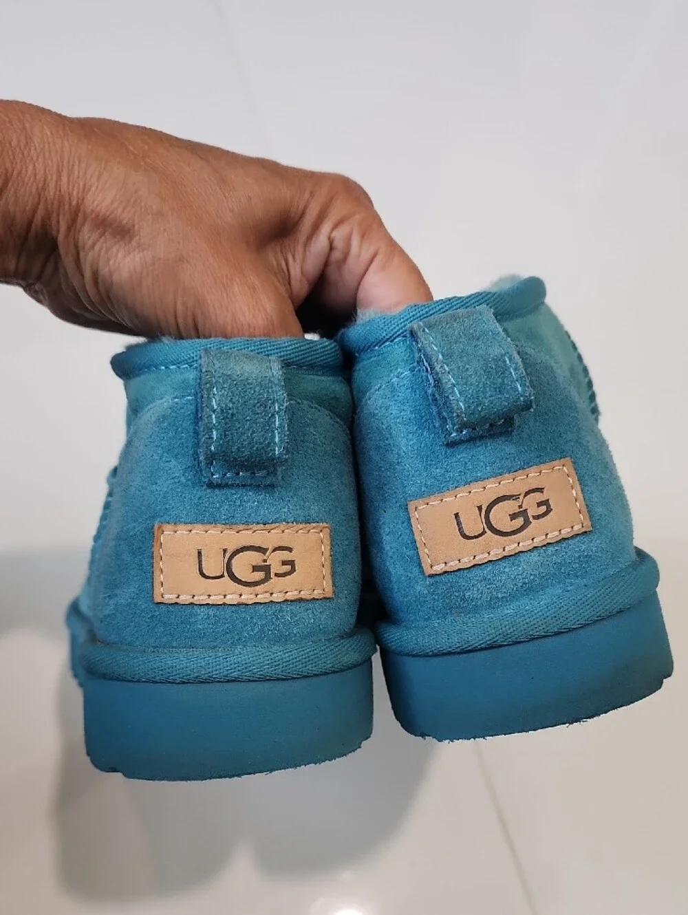 UGG Classic Ultramini. Deep Ice. Teal. Blue-green